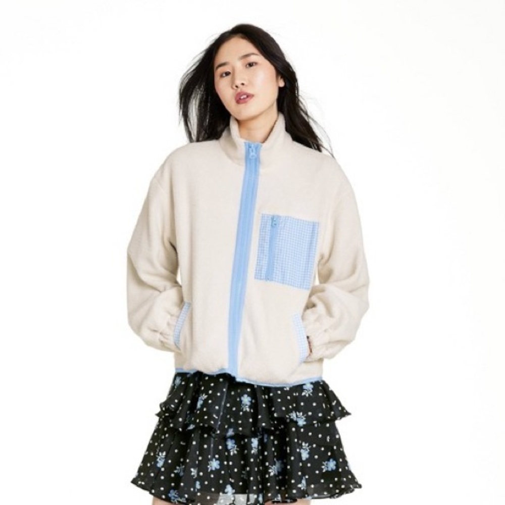 sandy liang x target sherpa jacket